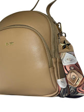 Carica l'immagine nel visualizzatore di Gallery, MBRC zaino donna camel in pelle OBONA
