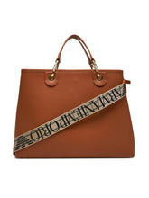 Carica l'immagine nel visualizzatore di Gallery, Emporio Armani Shopper MyEA Bag media stampa cervo cuoio
