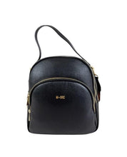 Carica l&#39;immagine nel visualizzatore di Gallery, MBRC zaino donna nero in pelle OBONA
