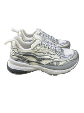 Carica l&#39;immagine nel visualizzatore di Gallery, Emporio Armani Sneakers in mesh co dettagli laminati e logo signature
