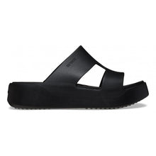 Carica l'immagine nel visualizzatore di Gallery, CROCS donna nera Getaway Platform H-Strap W
