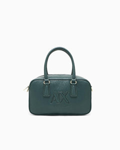 Armani Exchange borsa piccola bauletto verde bottiglia