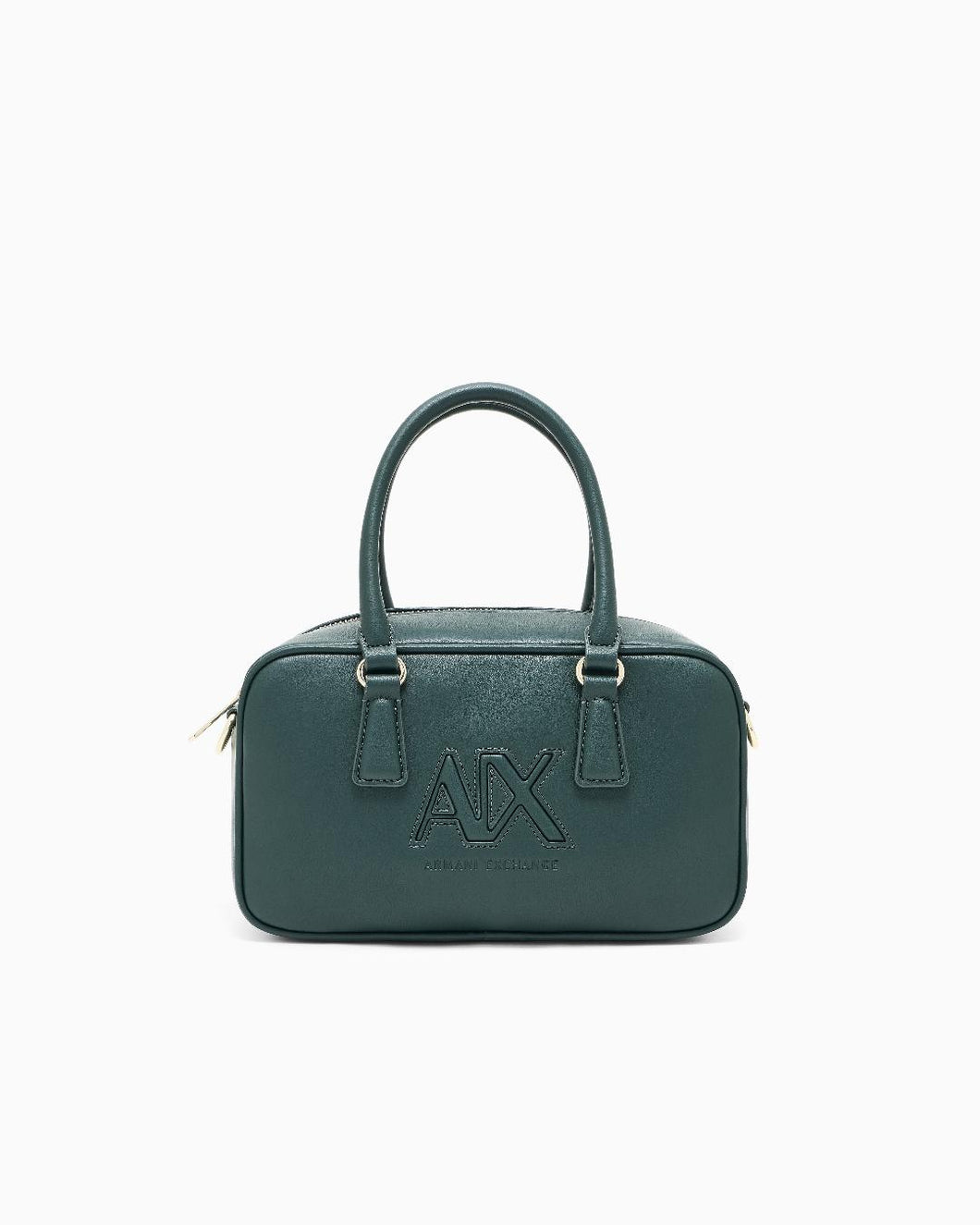 Armani Exchange borsa piccola bauletto verde bottiglia