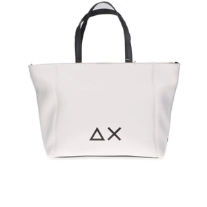 Sun68 Shopping bag donna Jacqueline bianca e nera