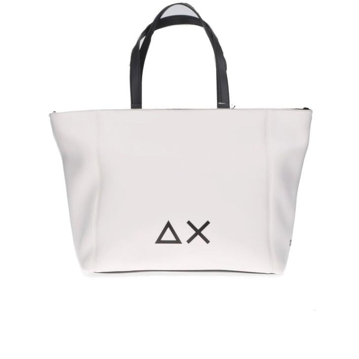 Sun68 Shopping bag donna Jacqueline bianca e nera