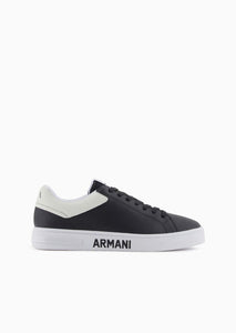 Armani Exchange Sneakers scritta suola nere