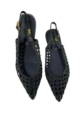 Carica l'immagine nel visualizzatore di Gallery, Braccialini slingback donna traforate nere
