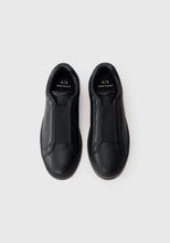 Carica l&#39;immagine nel visualizzatore di Gallery, Armani Exchange Sneakers uomo nere basse slip-on
