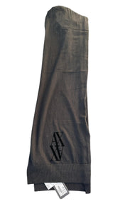 Armani Exchange Sciarpa nera con logo