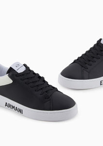 Armani Exchange Sneakers scritta suola nere