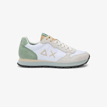 Carica l'immagine nel visualizzatore di Gallery, Sun68 Sneakers Uomo Tom Multicolor in nylon e suede bianco
