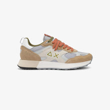 Carica l'immagine nel visualizzatore di Gallery, Sun68 Sneakers Uomo Jaki Outdoor in nylon e suede beige

