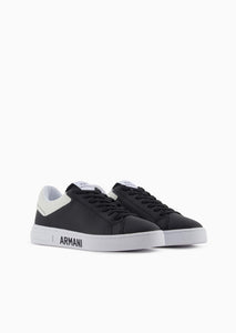 Armani Exchange Sneakers scritta suola nere