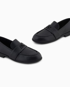 Armani Exchange mocassini donna neri bassi e leggeri