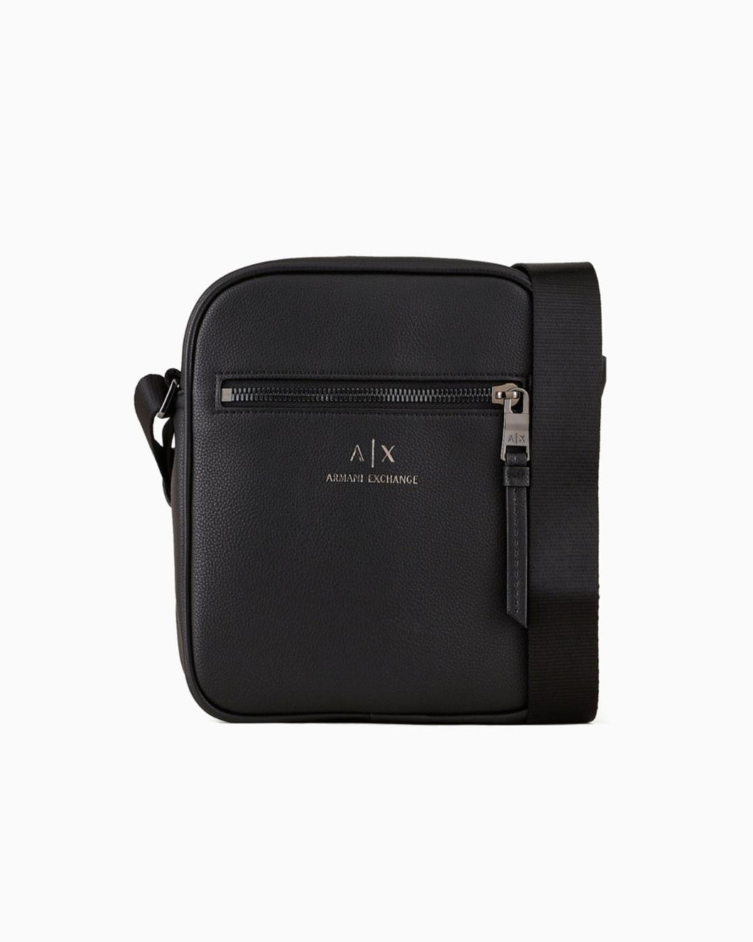 Armani Exchange tracolla con logo nera