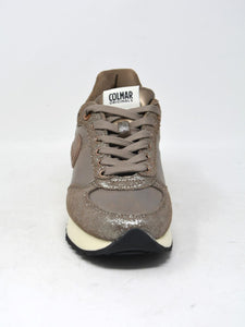 Colmar Sneakers donna TRAVIS PUNK tortora laminata