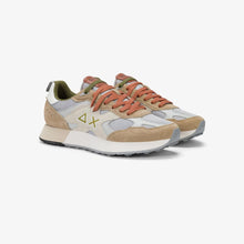 Carica l'immagine nel visualizzatore di Gallery, Sun68 Sneakers Uomo Jaki Outdoor in nylon e suede beige
