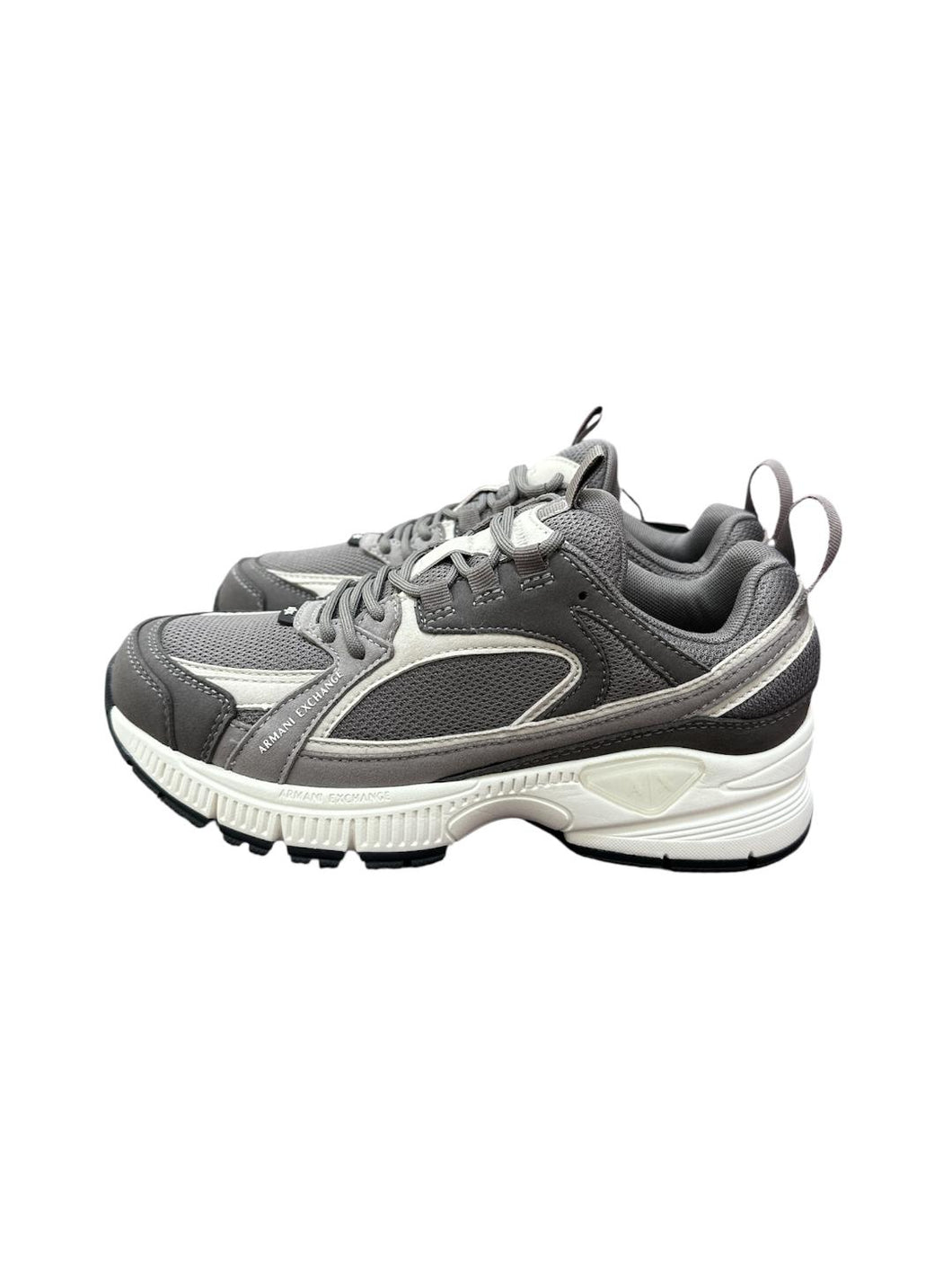 Armani Exchange Sneakers uomo grigie e bianche sportive