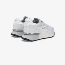 Carica l'immagine nel visualizzatore di Gallery, Sun68 Sneakers donna Stargirl Silver in mesh bianco
