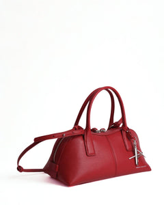 Armani Exchange borsetta bauletto rossa a mano con tracolla