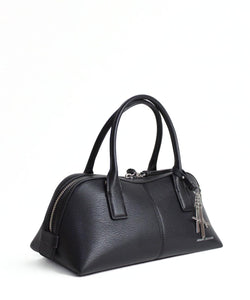 Armani Exchange borsetta bauletto nera a mano con tracolla