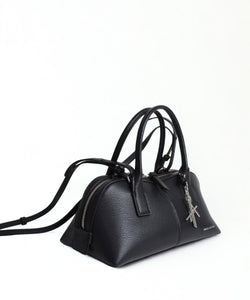Armani Exchange borsetta bauletto nera a mano con tracolla