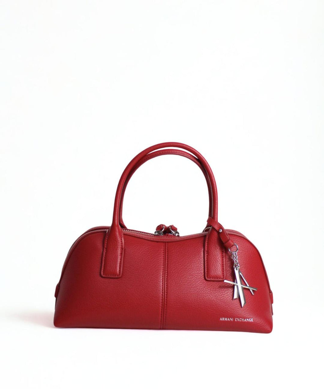 Armani Exchange borsetta bauletto rossa a mano con tracolla