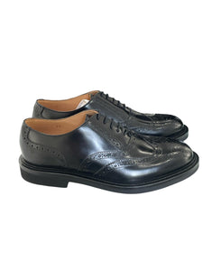 Douglas Scarpe stringate uomo artigianali coda di rondine nere