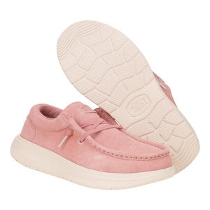 HEYDUDE Wendy comf suede rosa