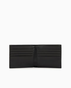 Armani exchange Portafoglio nero con logo lettering