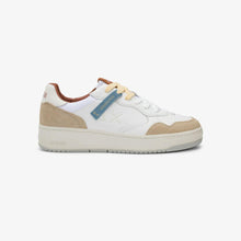 Carica l'immagine nel visualizzatore di Gallery, Sun68 Sneakers Uomo Big Basket Evo in pelle bianco/volpe
