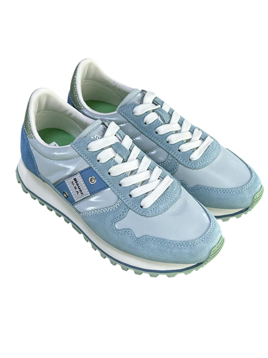 Blauer sneakers MILLEN blu e celesti