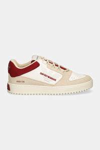 Emporio Armani Sneakers ricamo rosso