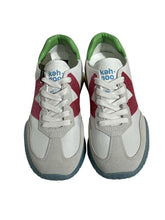 Carica l&#39;immagine nel visualizzatore di Gallery, Keh noo sneakers donna bianche inserti multicolore
