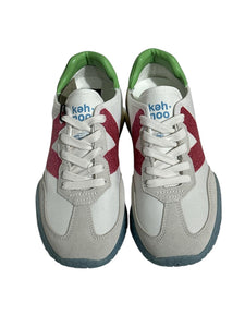 Keh noo sneakers donna bianche inserti multicolore
