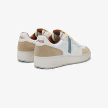 Carica l'immagine nel visualizzatore di Gallery, Sun68 Sneakers Uomo Big Basket Evo in pelle bianco/volpe
