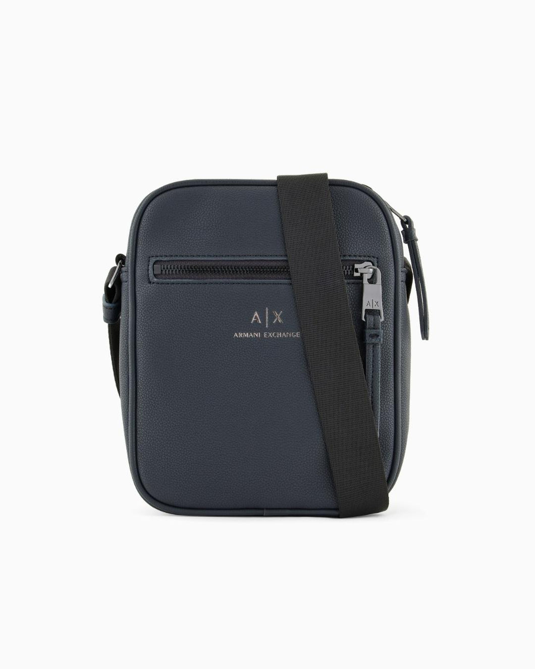 Armani Exchange tracolla con logo blu
