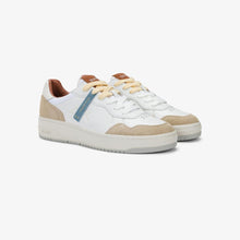 Carica l'immagine nel visualizzatore di Gallery, Sun68 Sneakers Uomo Big Basket Evo in pelle bianco/volpe
