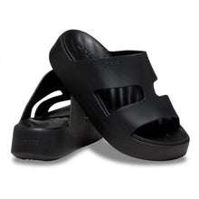 Carica l'immagine nel visualizzatore di Gallery, CROCS donna nera Getaway Platform H-Strap W
