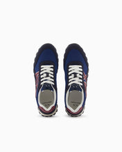 Carica l&#39;immagine nel visualizzatore di Gallery, Armani Exchange Sneakers uomo blu logo rosso

