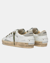 Carica l'immagine nel visualizzatore di Gallery, CRIME LONDON sneakers uomo sk8 deluxe urban bianche lacci camouflage
