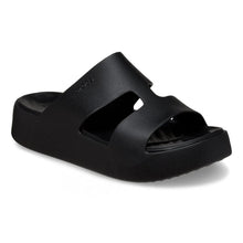 Carica l'immagine nel visualizzatore di Gallery, CROCS donna nera Getaway Platform H-Strap W
