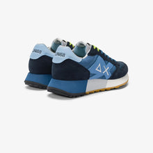 Carica l&#39;immagine nel visualizzatore di Gallery, Sun68 sneakers JAKI 2.0 SOLID BICOLOR NAVY BLUE/AVIO SCURO
