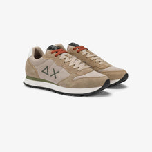 Carica l&#39;immagine nel visualizzatore di Gallery, Sun68 Sneakers Uomo Tom solid beige logo verde
