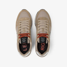 Carica l&#39;immagine nel visualizzatore di Gallery, Sun68 Sneakers Uomo Tom solid beige logo verde
