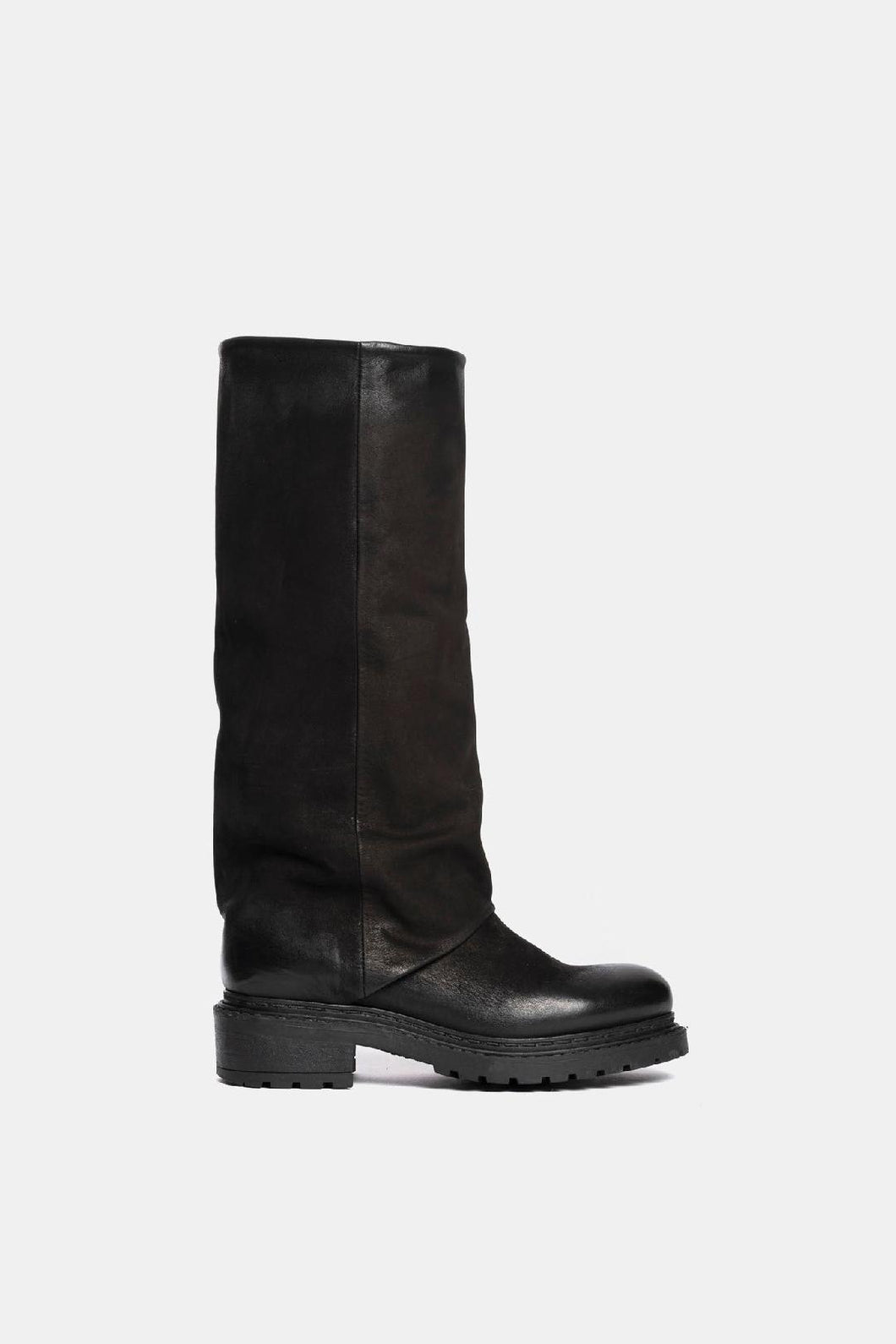 Metisse Stivali in pelle nabuk Biker neri