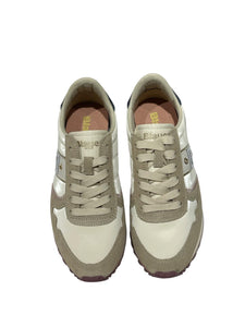 Blauer sneakers donna F5MILLEN03 beige e crema