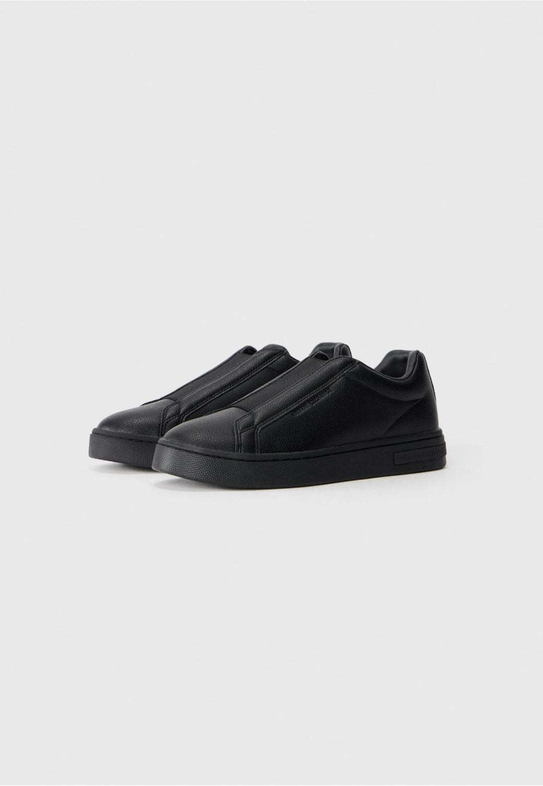 Armani Exchange Sneakers uomo nere basse slip-on