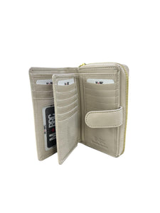 MBRC Portafogli multitasche in pelle beige
