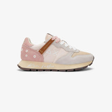 Carica l'immagine nel visualizzatore di Gallery, Sun68 Sneakers donna Ally Vintage in suede e nylon porcellana ricami floreali
